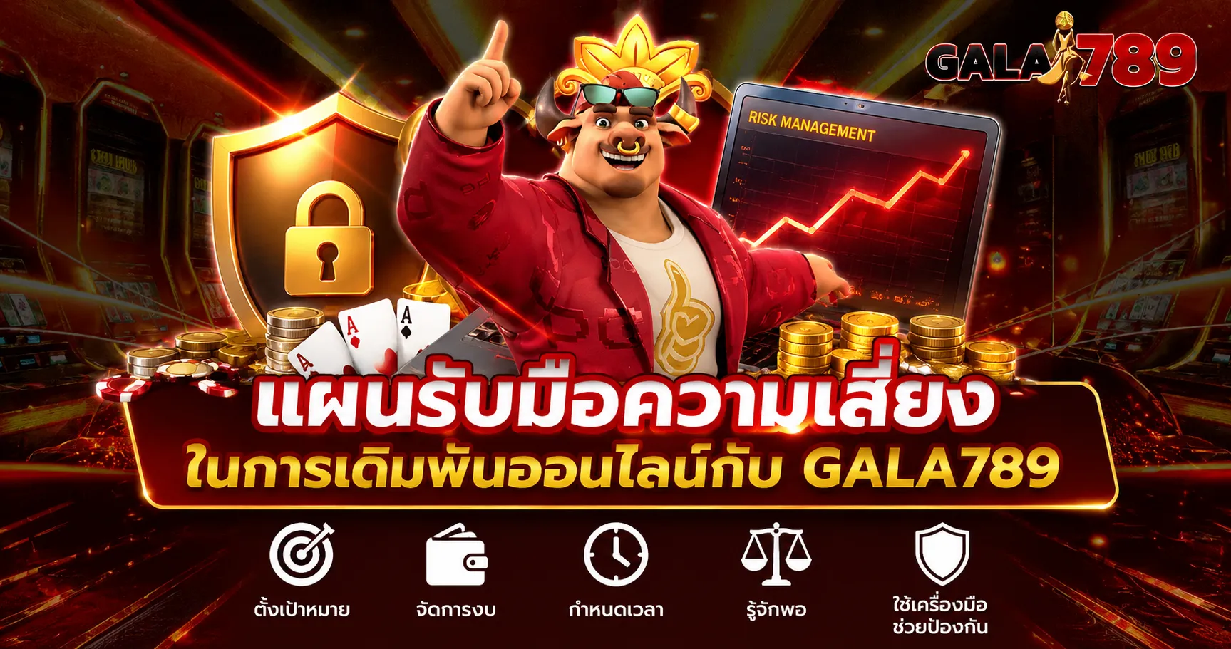 แผนรับมือความเสี่ยงในการเดิมพัน GALA789